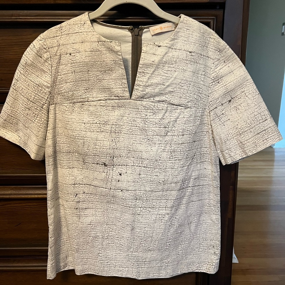 Tory Burch Short Sleeve Shirt